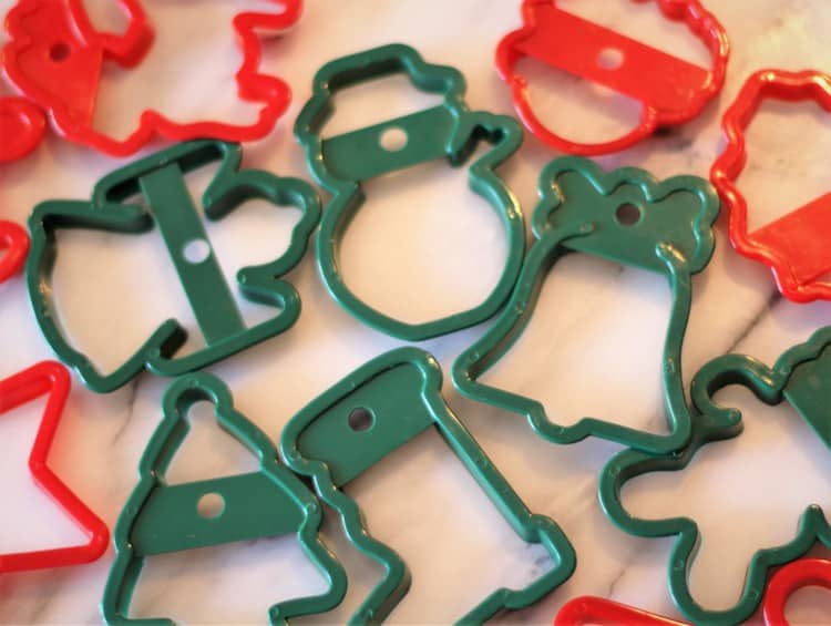 Christmas cookie cutters