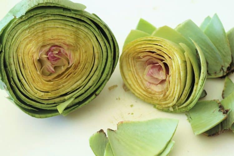 how to trim artichokes