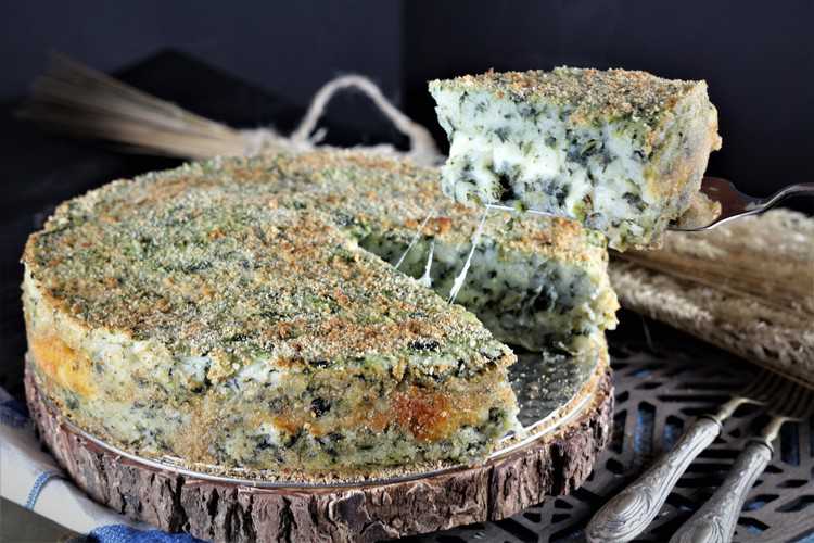 Potato and Spinach Gateau