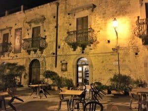 facade of La Badia restaurant