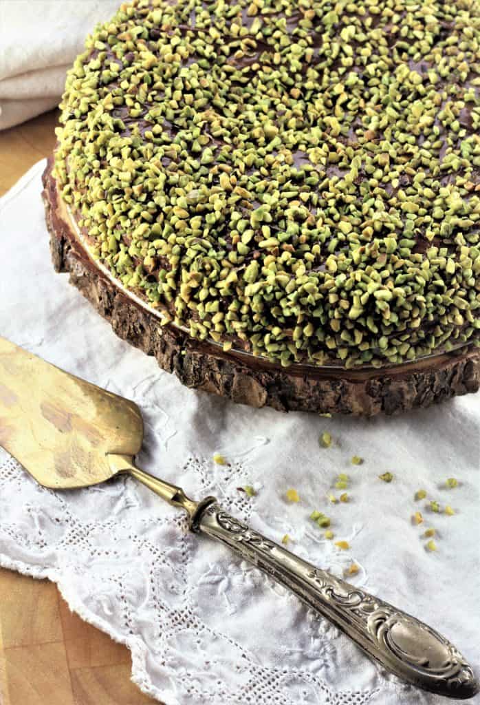 Sicilian Pistachio and Nutella Cake