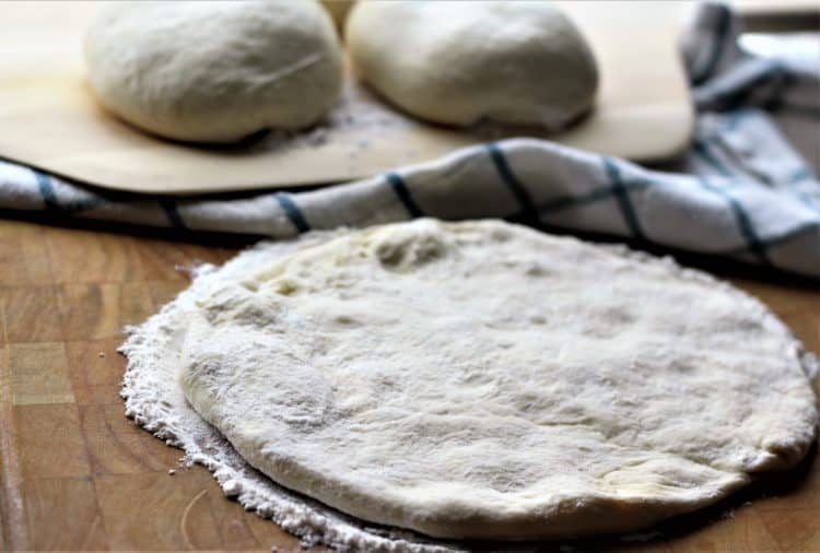 dough for Mortadella, Ricotta and Pistachio Pesto Pizza