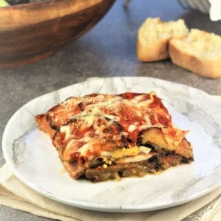 mom's eggplant parmigiana
