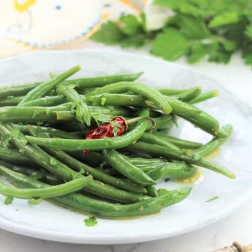 cold green bean salad with italian dressing Recipe showgirl