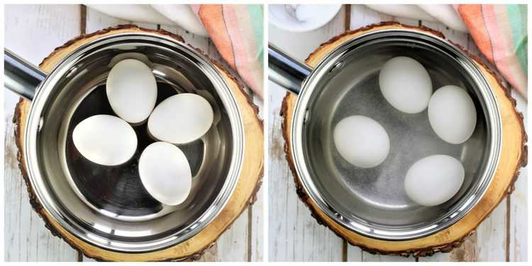 steps for making hard boiled eggs