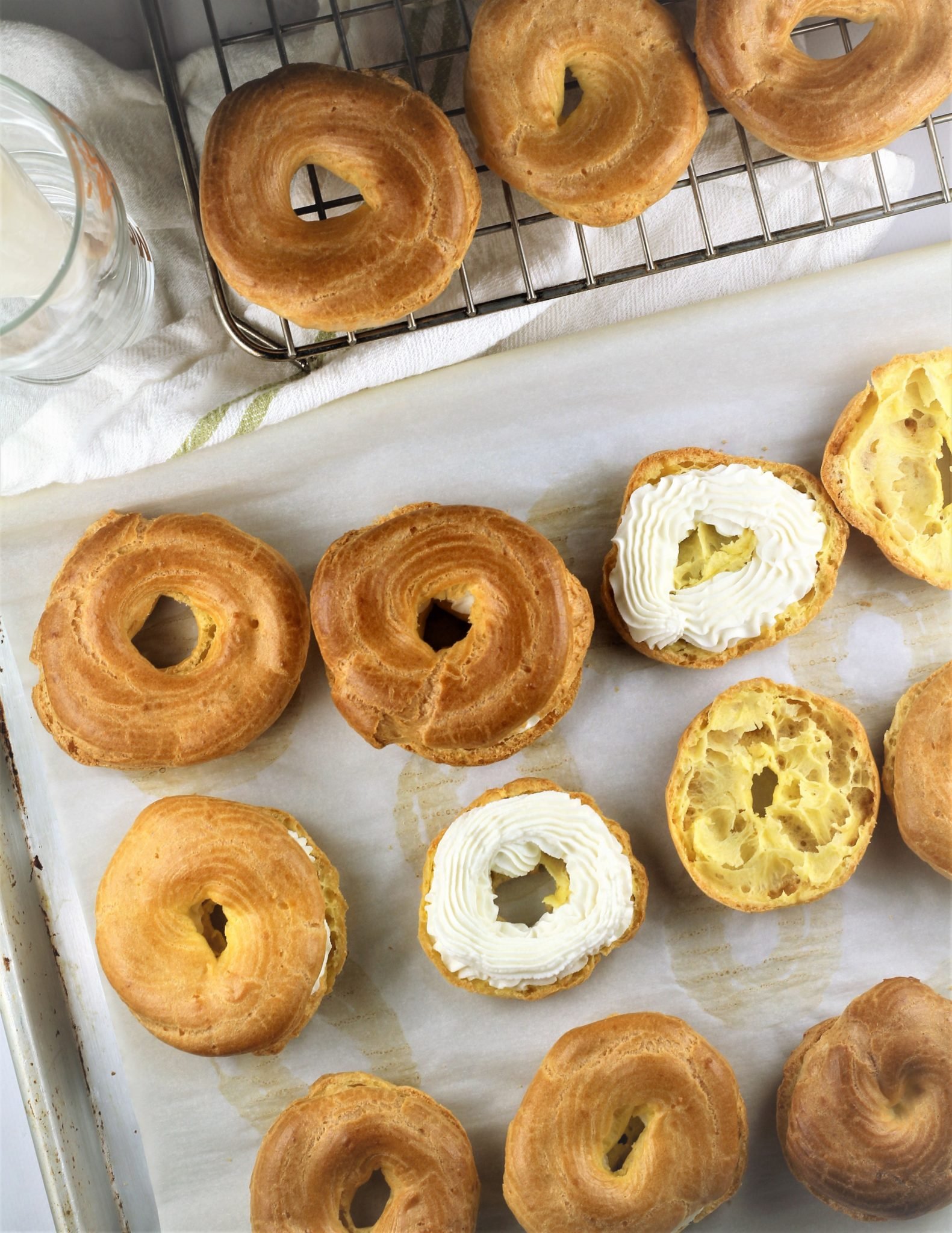 Baked Zeppole with Ricotta Filling for StJoseph’s Day Mangia Bedda