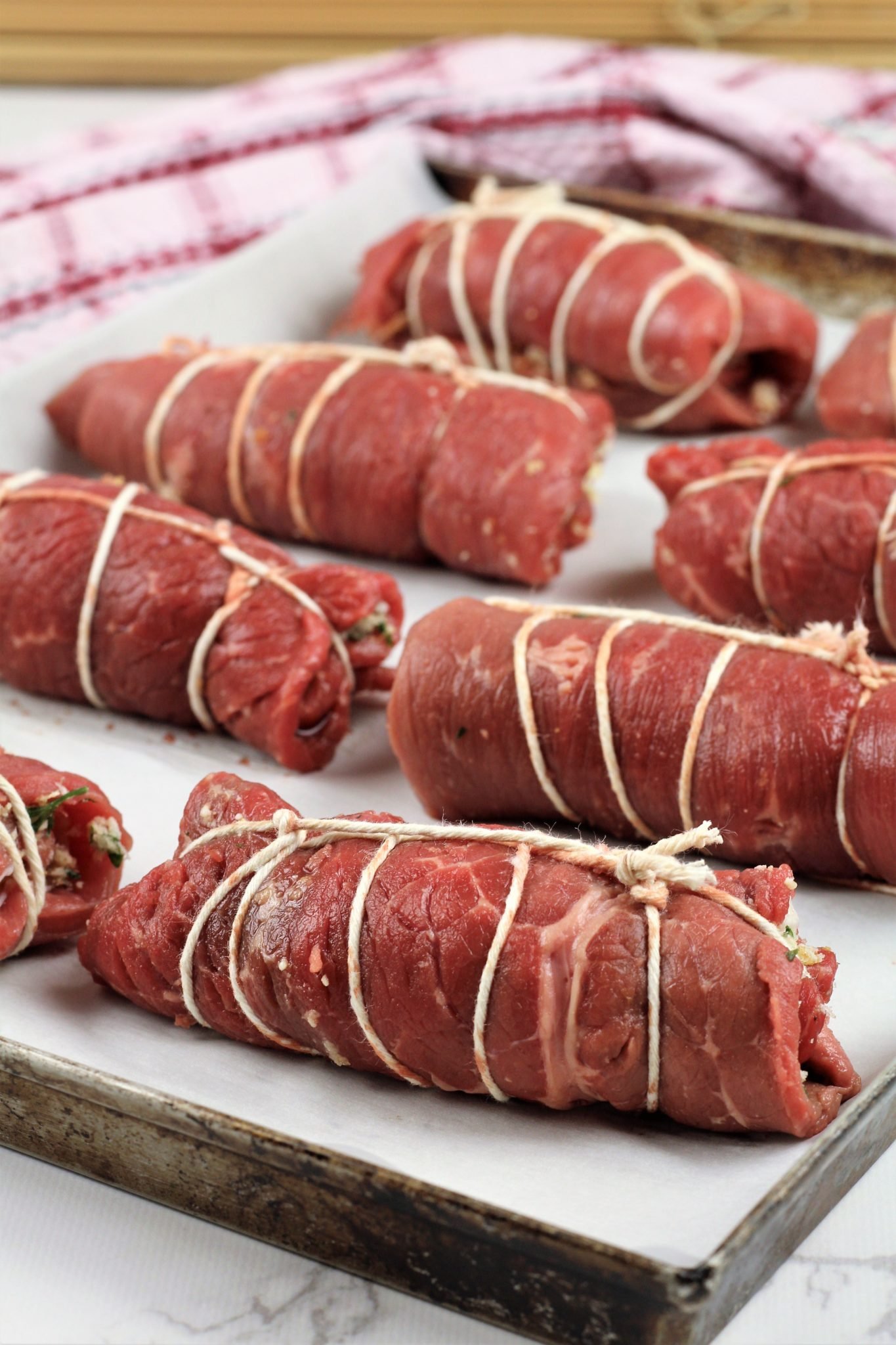 Sicilian Braciole with Prosciutto and Raisins Mangia Bedda