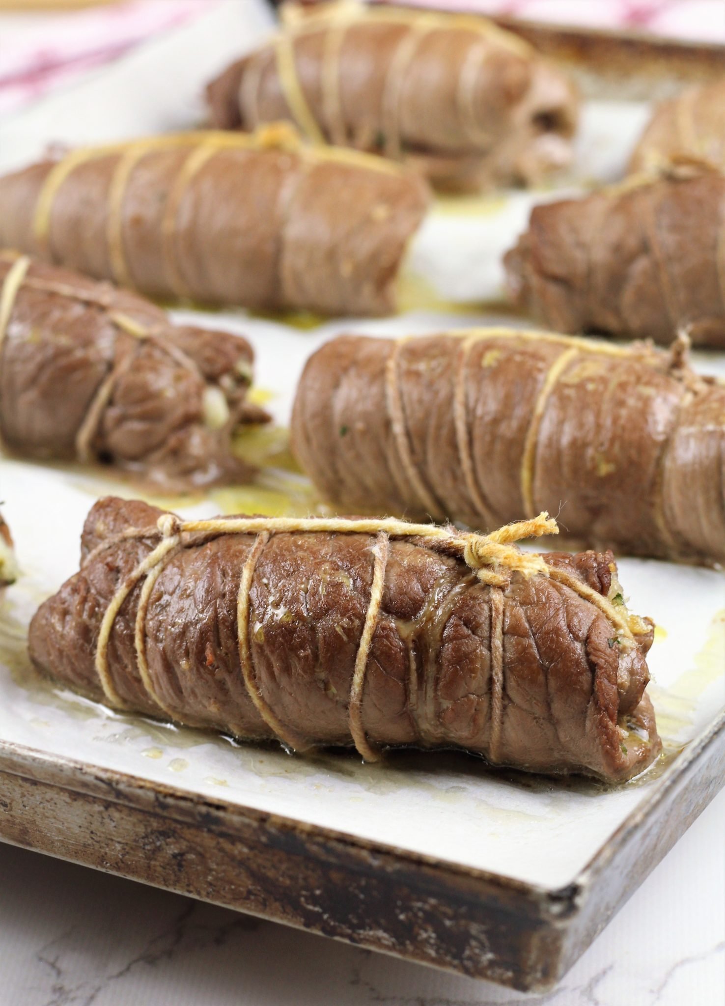 Sicilian Braciole with Prosciutto and Raisins Mangia Bedda