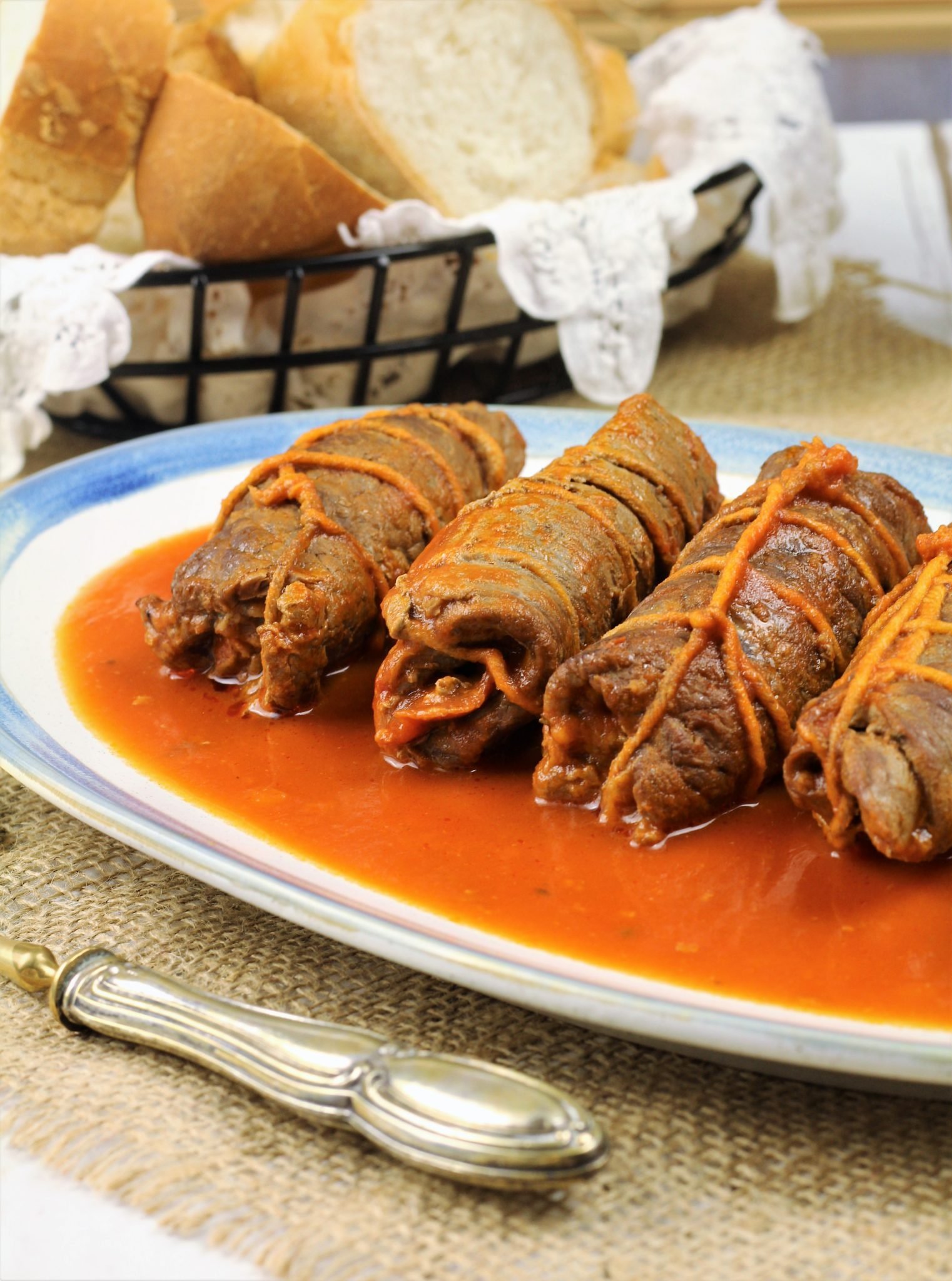Sicilian Braciole with Prosciutto and Raisins Mangia Bedda