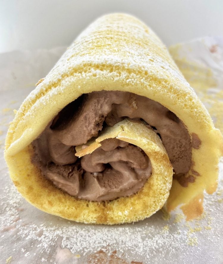 Neapolitan Ice Cream Cake Roll Recipe by Tasty