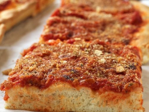 Sicilian Recipe Pizza