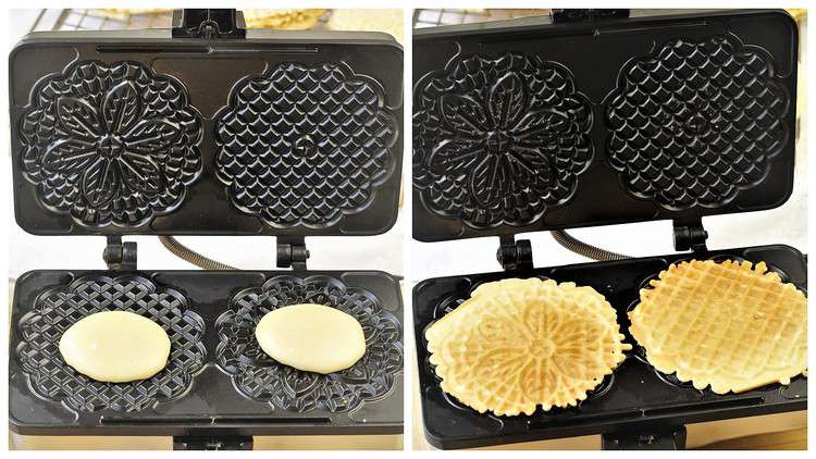 italian pizzelle iron