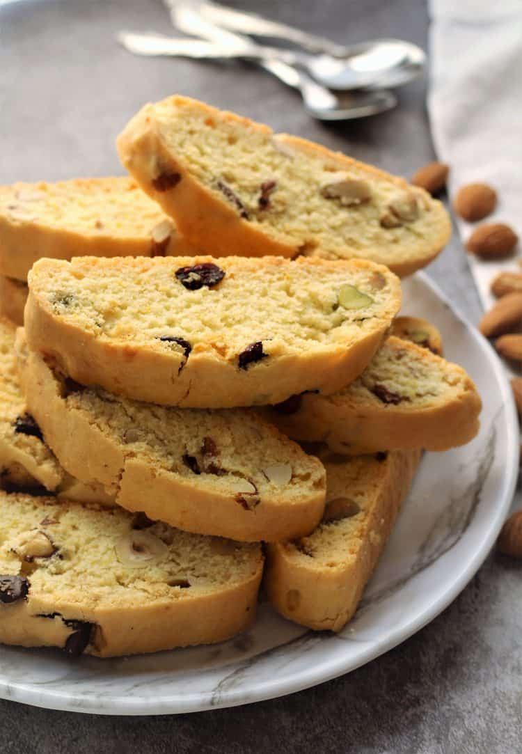 Classic Almond Biscotti with Variations Mangia Bedda
