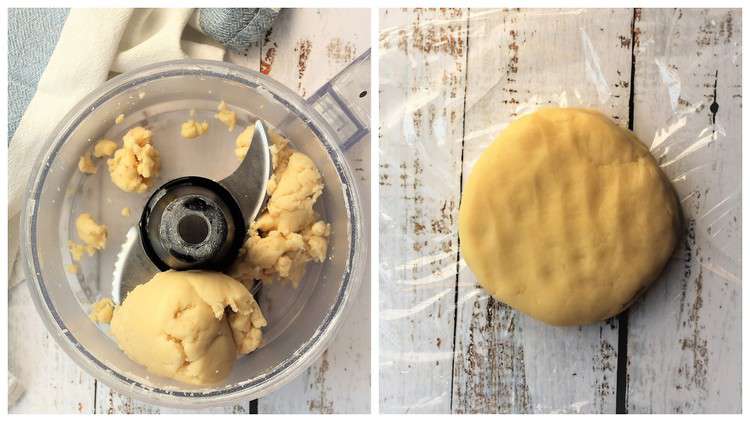 how to make pie dough in a food processor