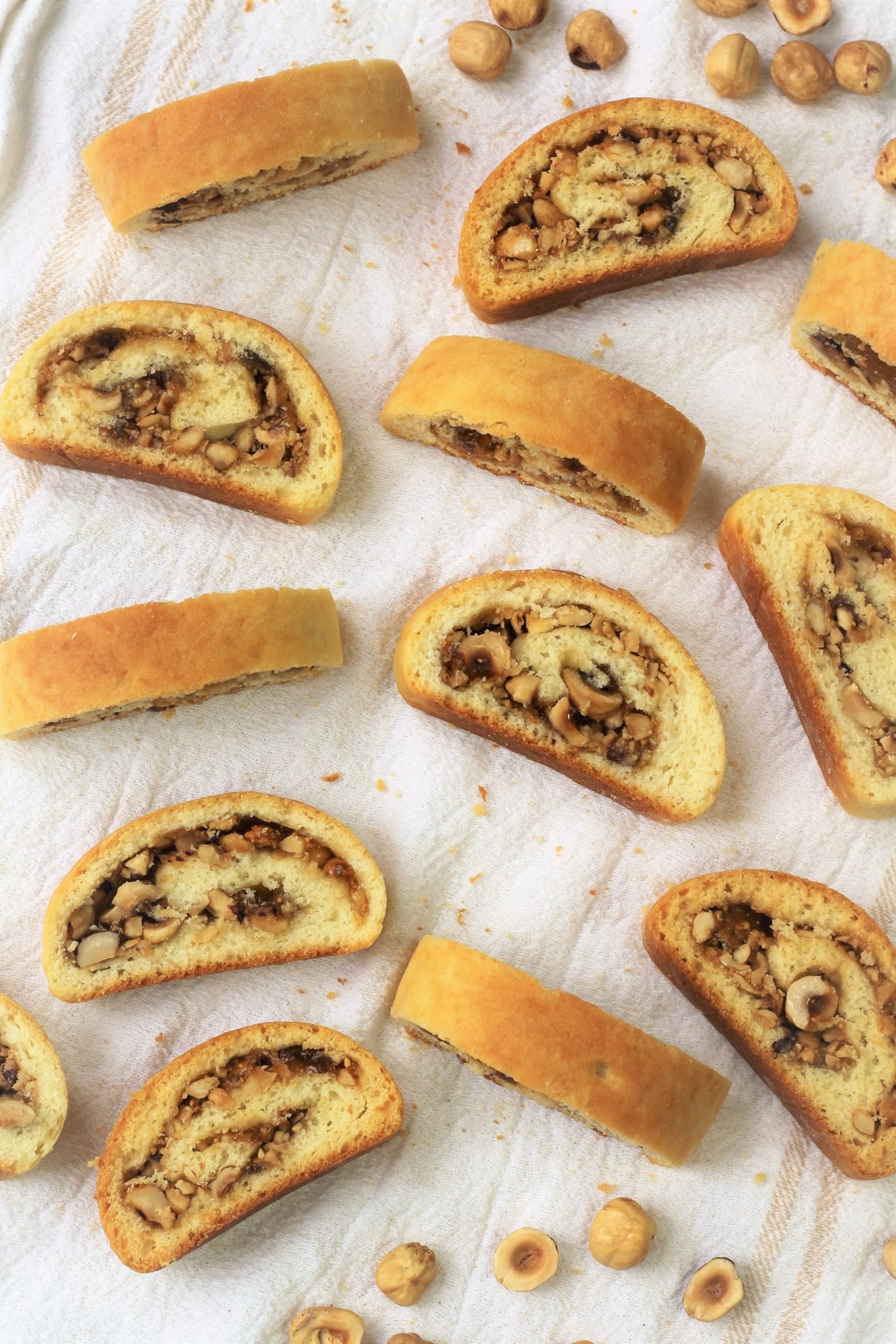 Italian Nut and Jam Rolled Cookies Mangia Bedda