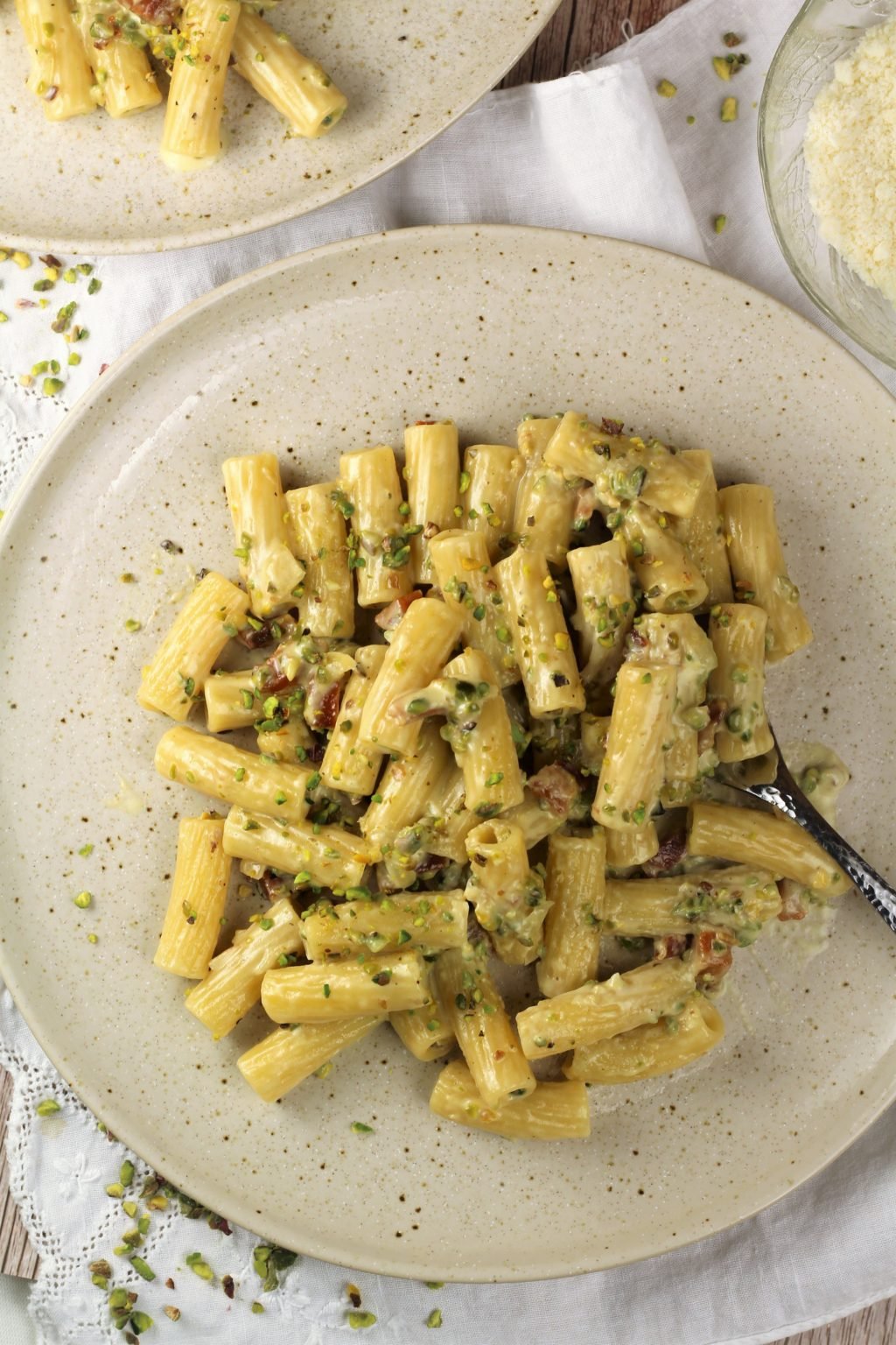 Sicilian Pasta with Creamy Pistachio Sauce Mangia Bedda
