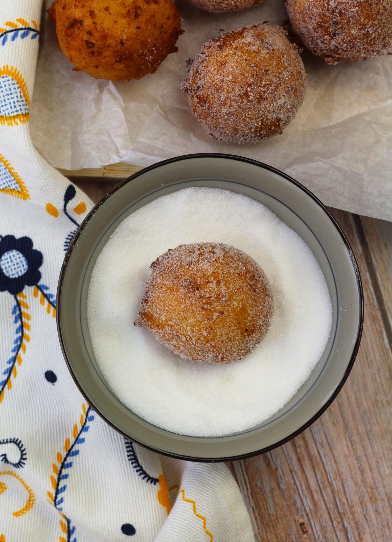 Easy Italian Lemon Ricotta Doughnuts Mangia Bedda