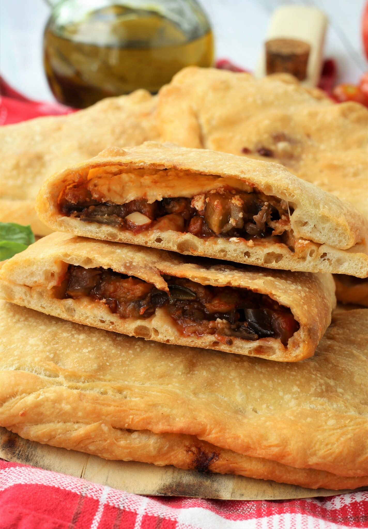 Eggplant Calzone alla Norma - Mangia Bedda Eggplant Calzone alla Norma - Mangia Bedda