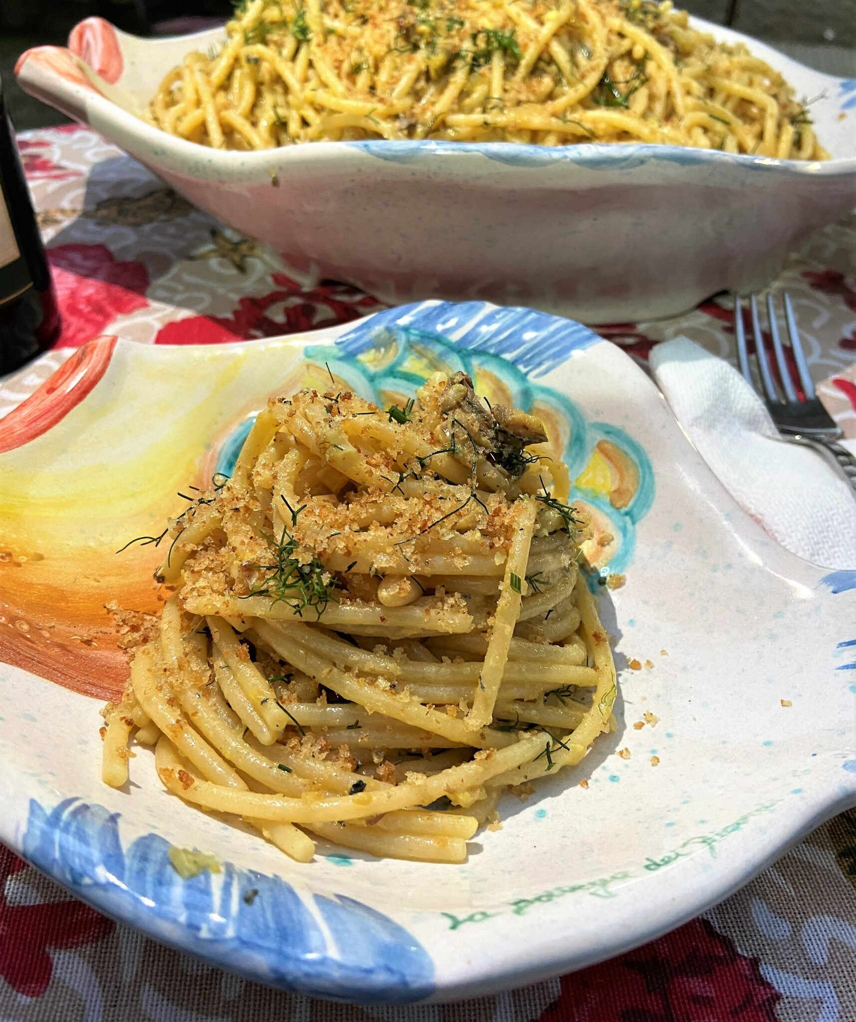 Sicilian Pasta with Sardines (pasta con le sarde) Mangia Bedda