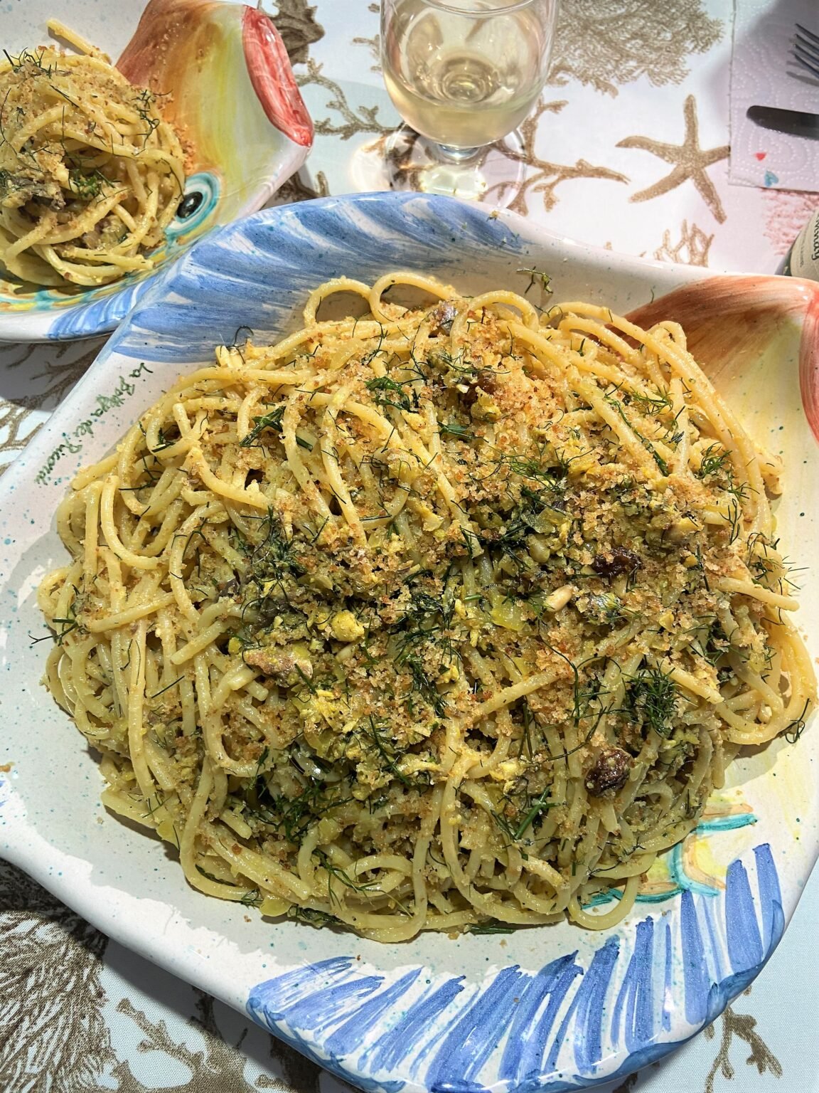 Sicilian Pasta with Sardines (pasta con le sarde) Mangia Bedda