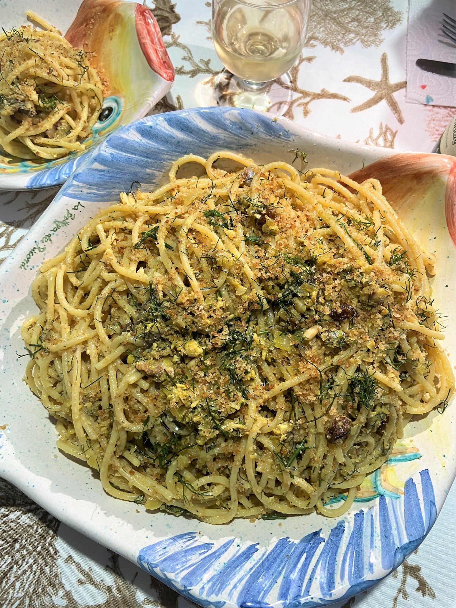 Sicilian Pasta with Sardines (pasta con le sarde) Mangia Bedda