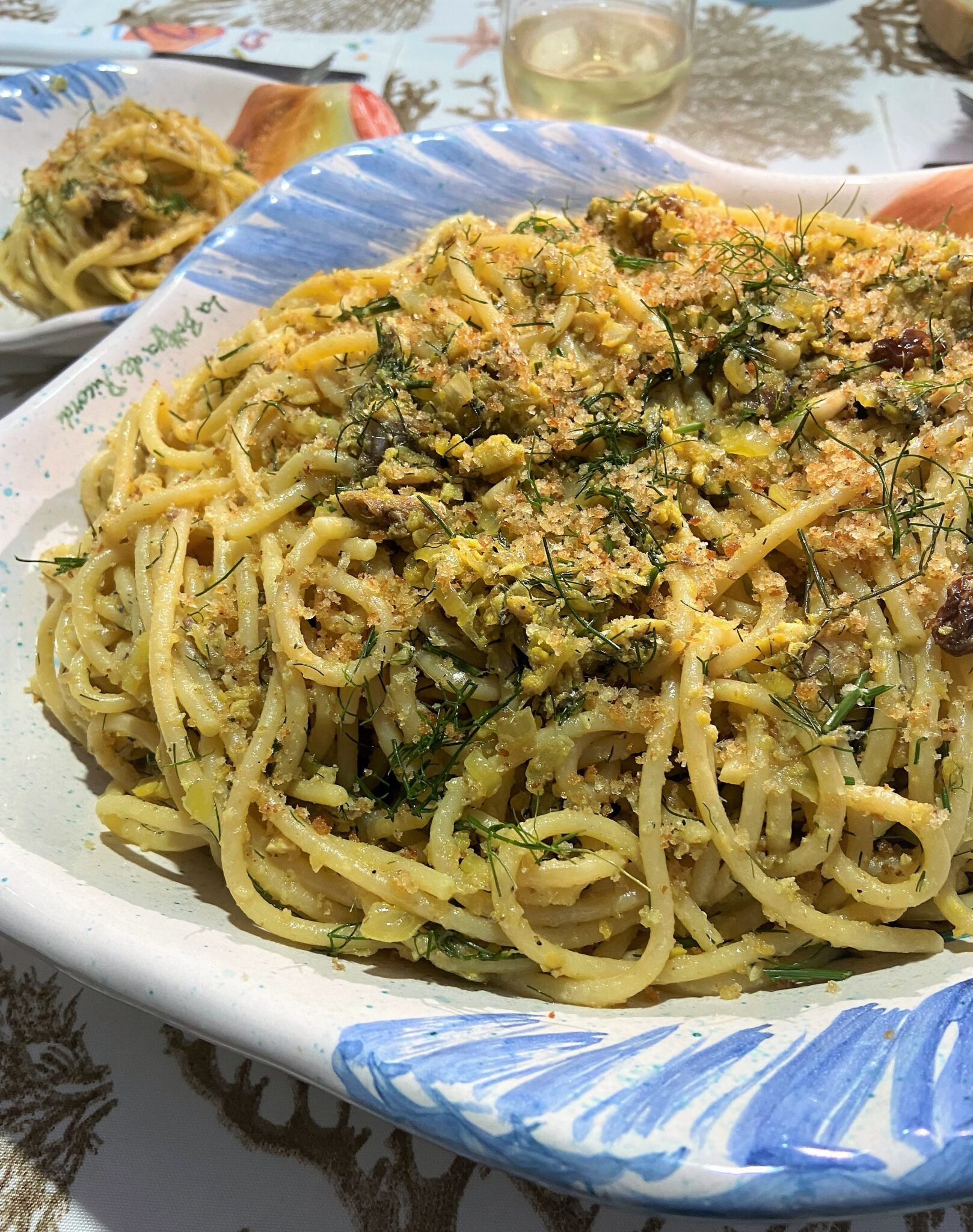 Sicilian Pasta with Sardines (pasta con le sarde) Mangia Bedda