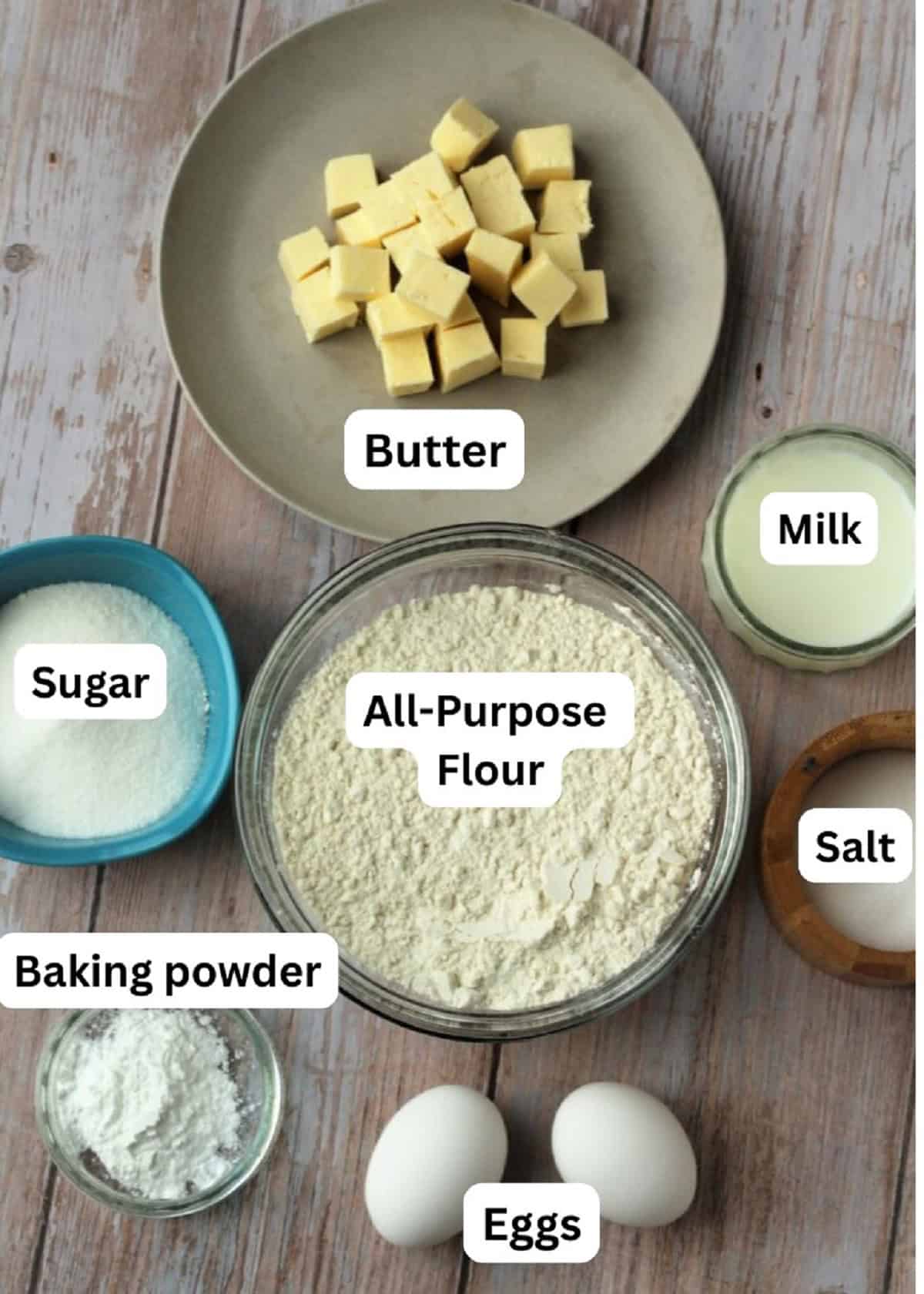 Ingredients for cuccidati cookie dough.