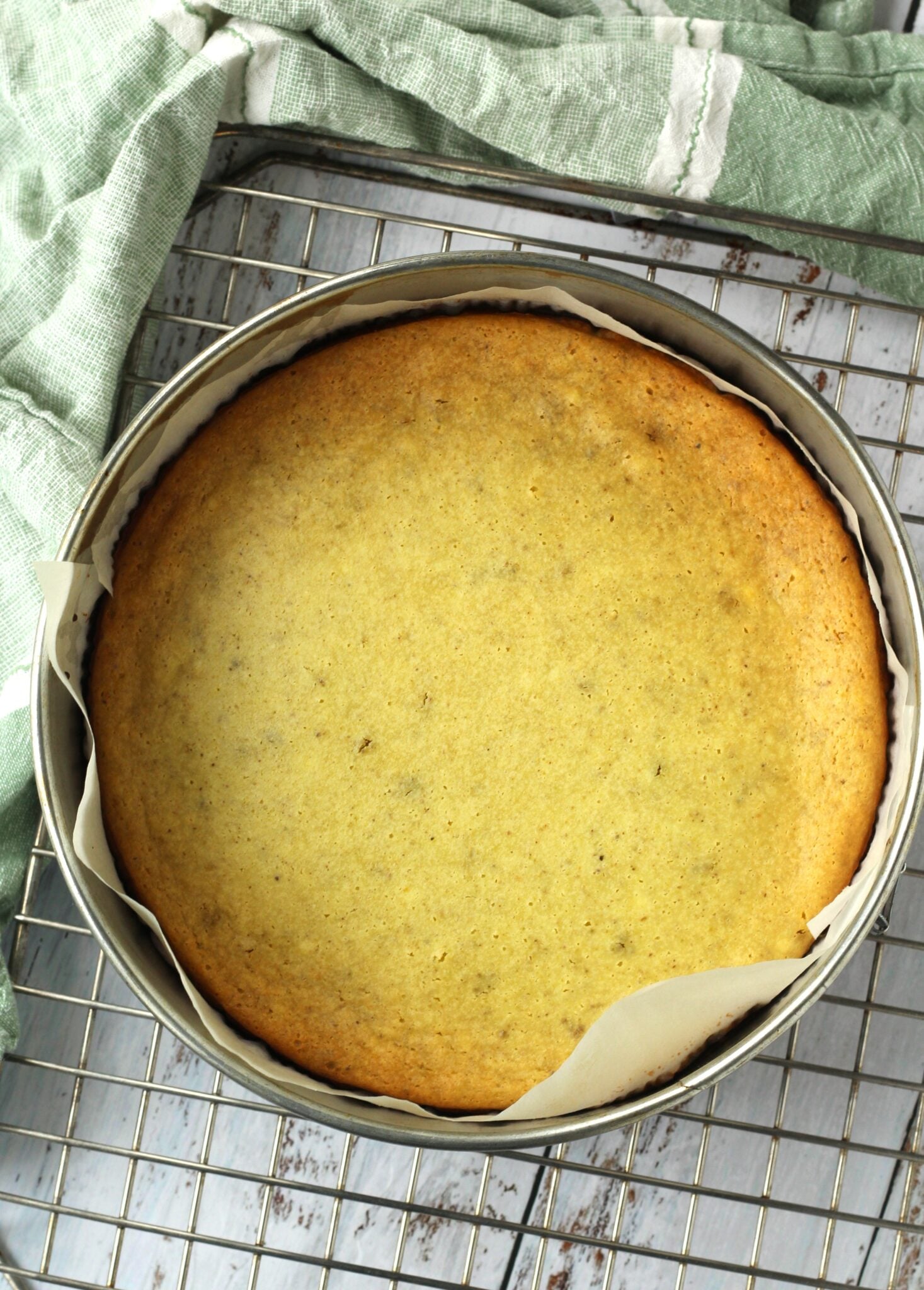 Crustless Ricotta Pistachio Cheesecake - Mangia Bedda