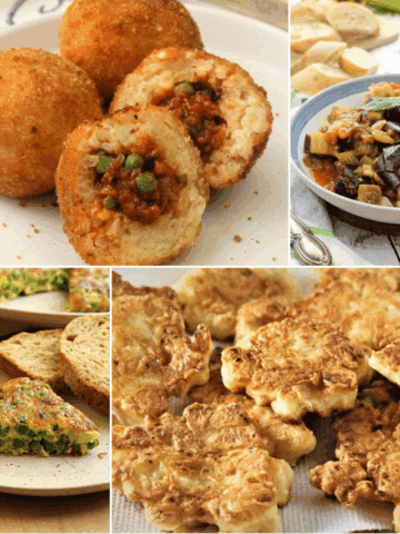 Sicilian antipasto recipes roundup.